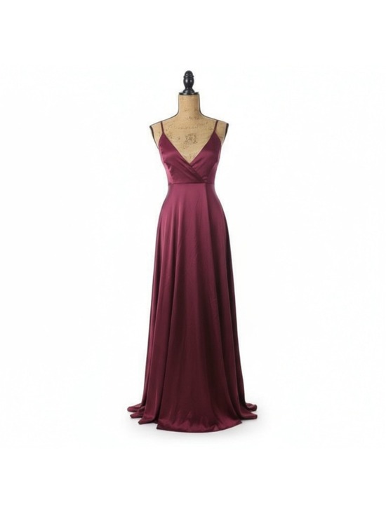 Lulus Dresses & Skirts - NEW Lulus Burgundy Holly Evening Gown Women's Size XS